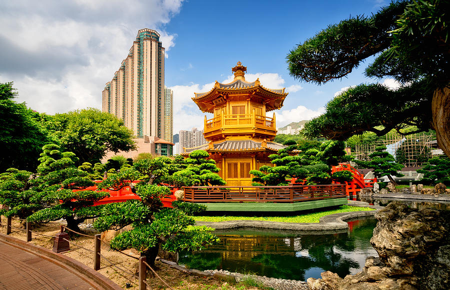 Nan Lian Garden, Diamond Hills, Hong Kong Photograph by Nikada