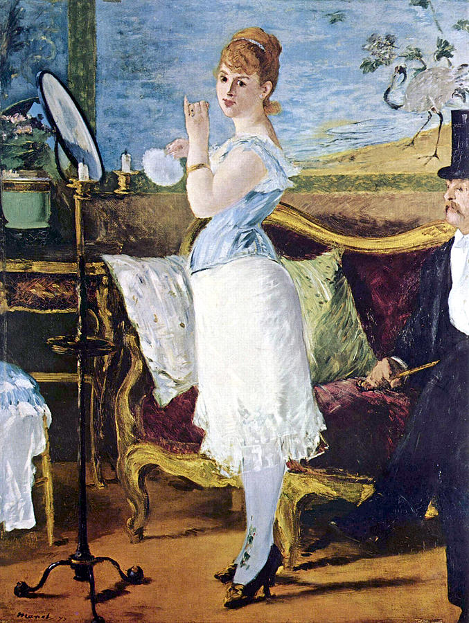 Nana Digital Art by Edouard Manet