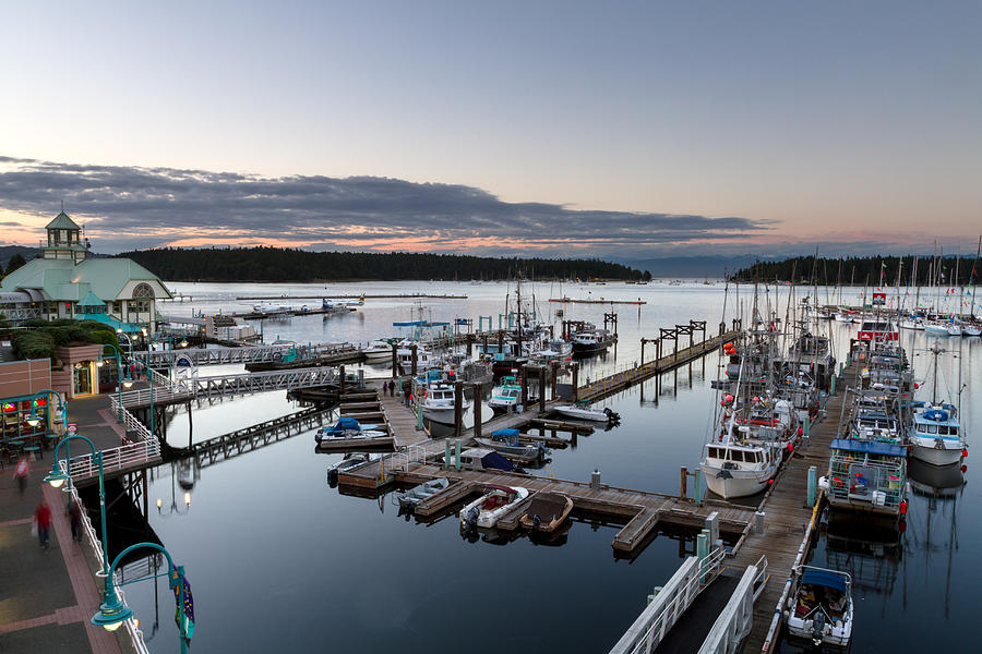 Nanaimo Harbour Walkway Photograph by Michael Russell