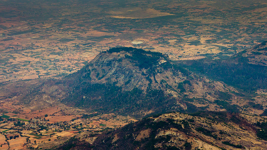 Nandi Hills - aerial view Photograph by SAURAVphoto Online Store