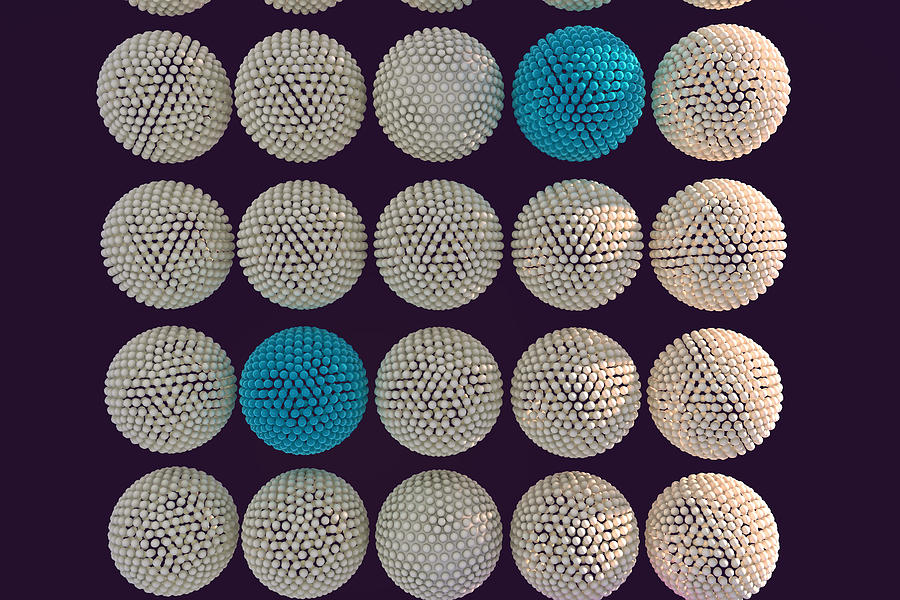 Nanoparticles, Illustration Photograph by Ella Marus Studio