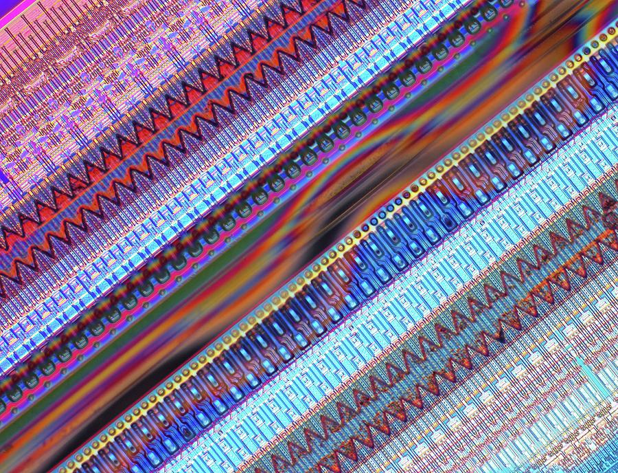 Nanoprecision Inkjet Print Head Photograph by Alfred Pasieka