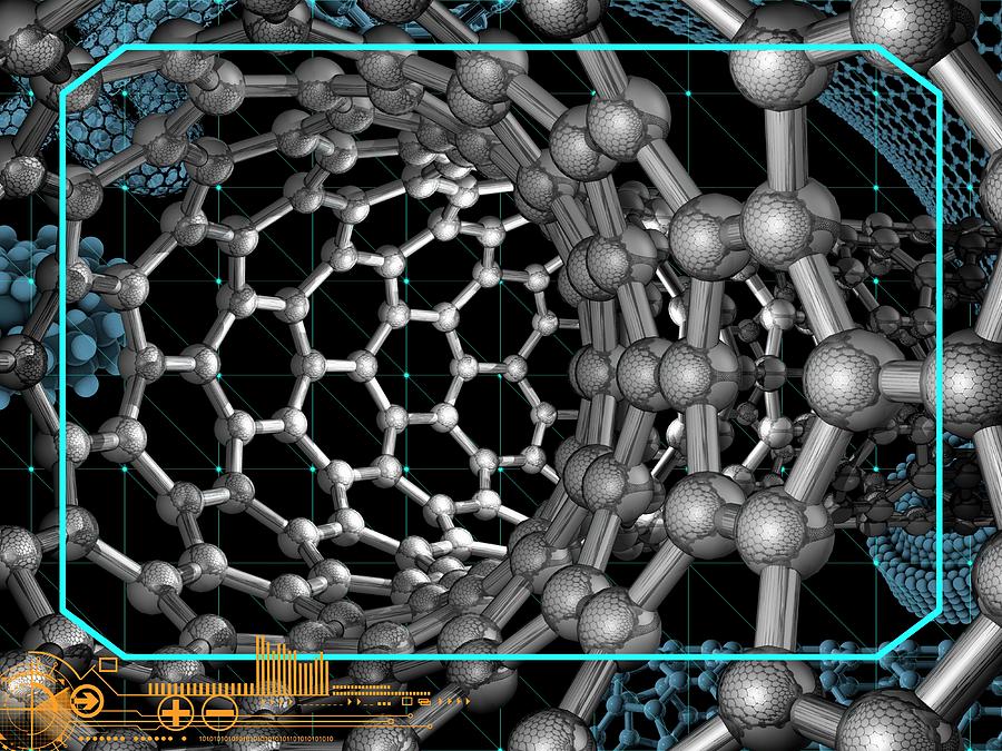 Nanoring Interior Photograph by Laguna Design/science Photo Library