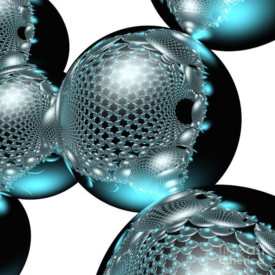 Nanotube #14 Digital Art by Russell Kightley