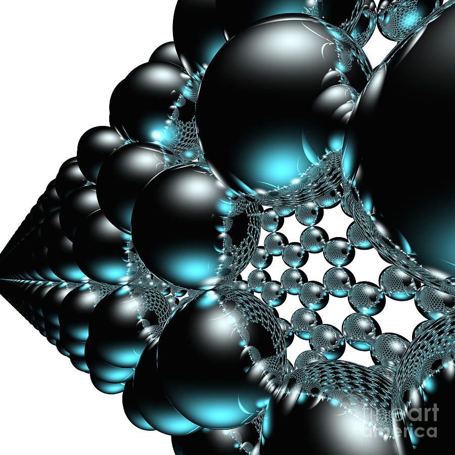 Nanotube #20 Digital Art by Russell Kightley