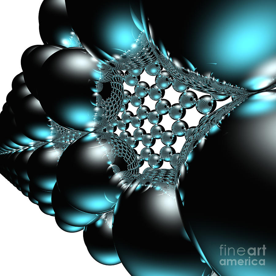 Nanotube #21 Digital Art by Russell Kightley