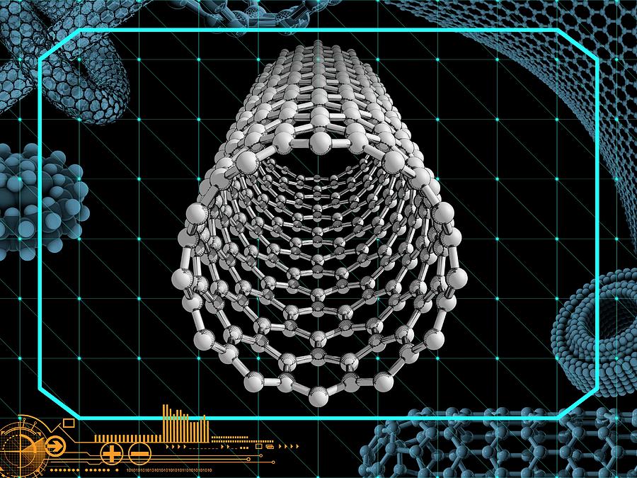 Nanotube Photograph by Laguna Design/science Photo Library