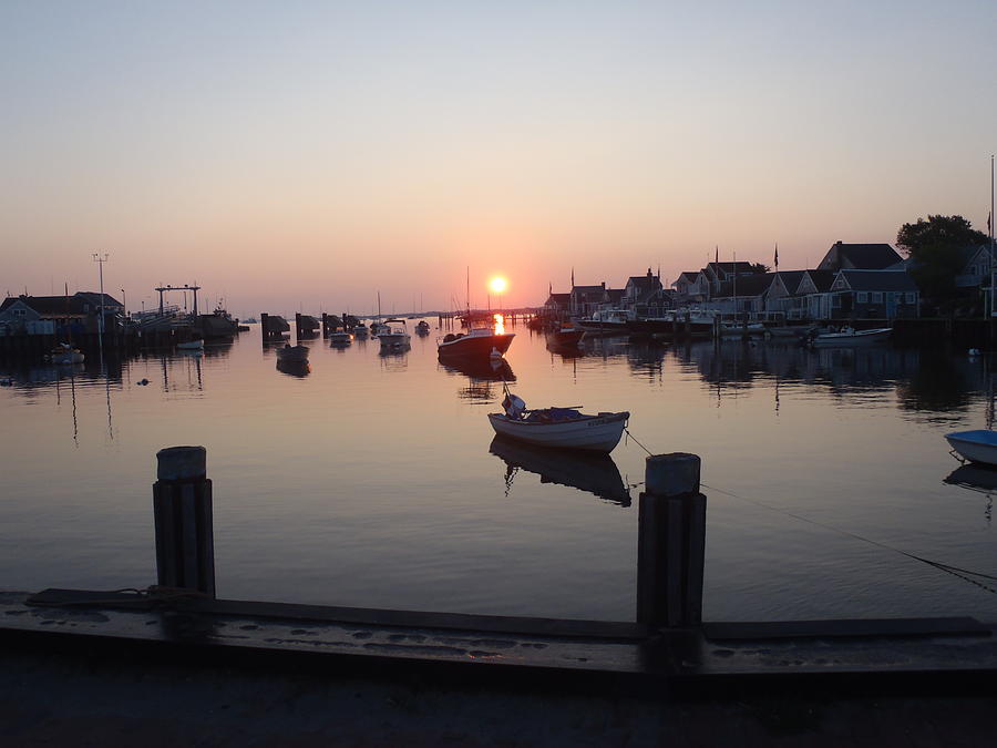 Nantucket Sunrise 1 Photograph by Robert Nickologianis