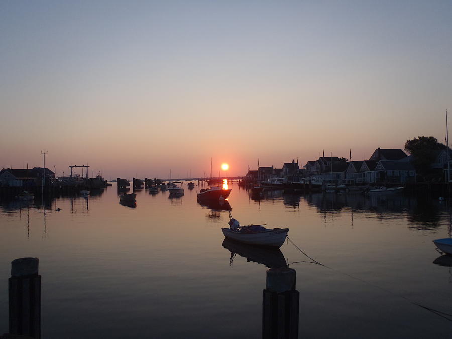 Nantucket Sunrise Photograph by Robert Nickologianis