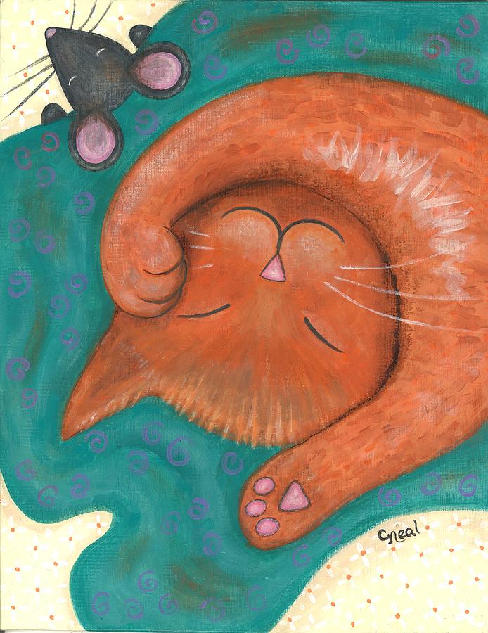 Nap Time Painting by Carol Neal