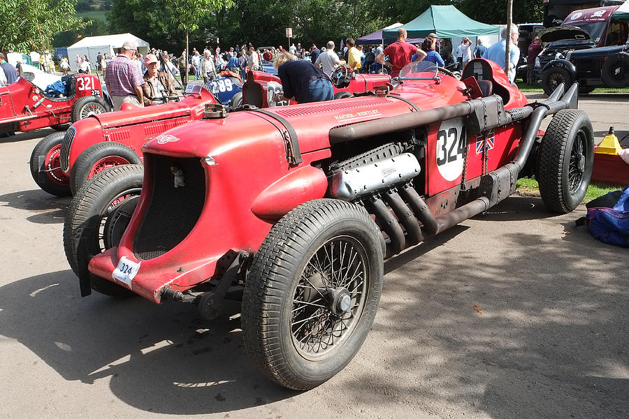 Napier Bentley Racing Car Photograph By Adrian Beese Pixels