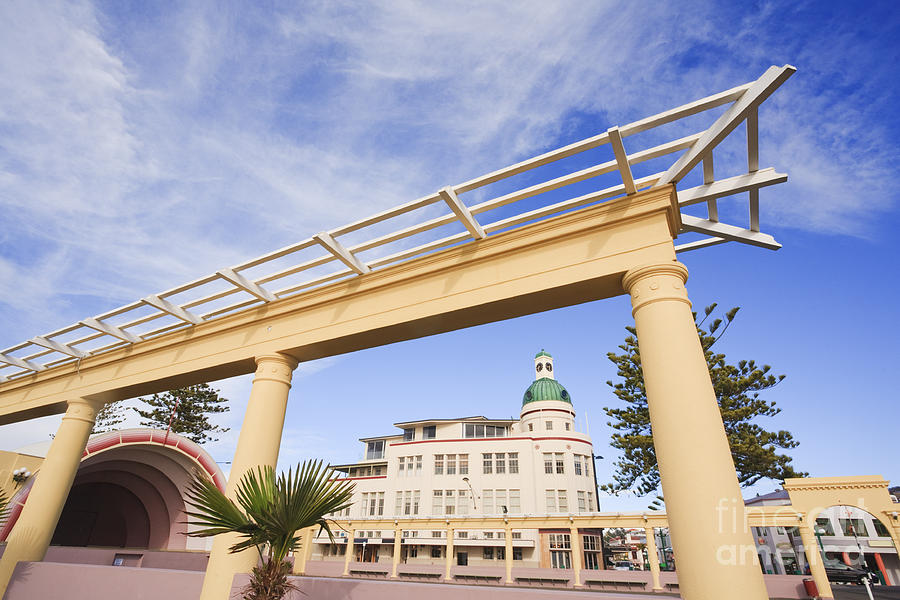 City Photograph - Napier New Zealand Art Deco by Colin and Linda McKie