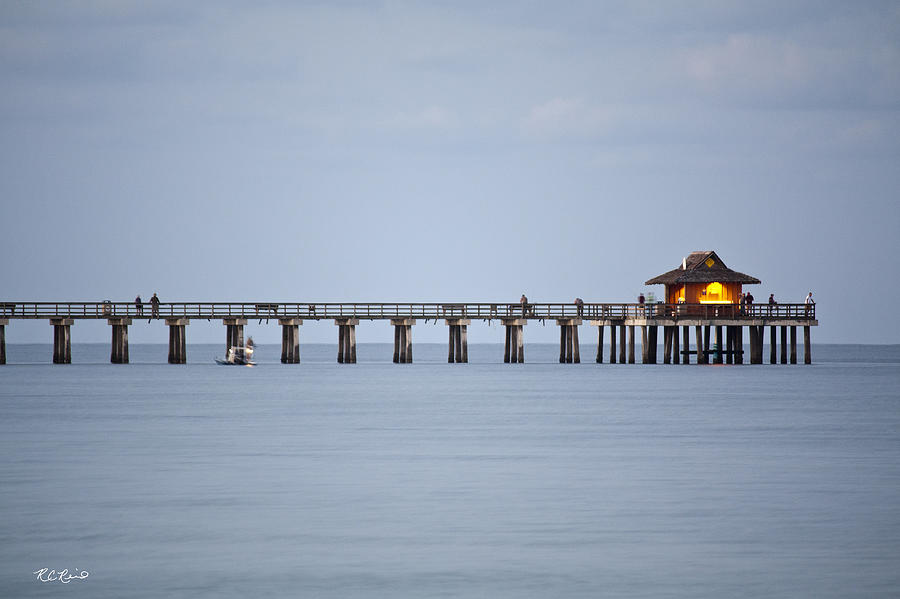 Naples Pier - Early Morning Fishing Photograph by Ronald Reid