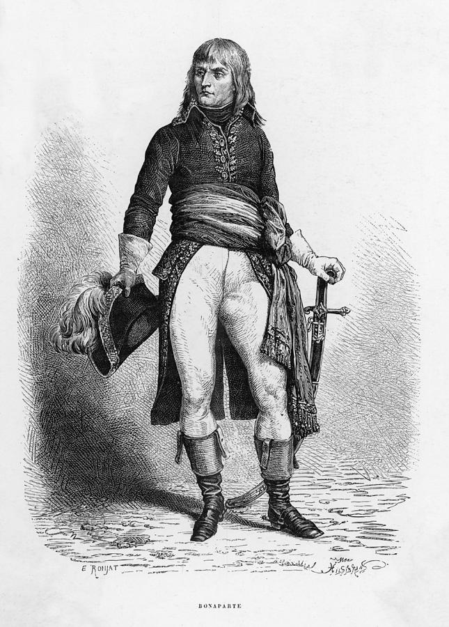 Napoleon, As General Circa 1796 Drawing by Mary Evans Picture Library