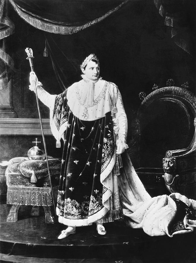 Napoleon Bonaparte Photograph - Napoleon Bonaparte Coronation by Underwood Archives