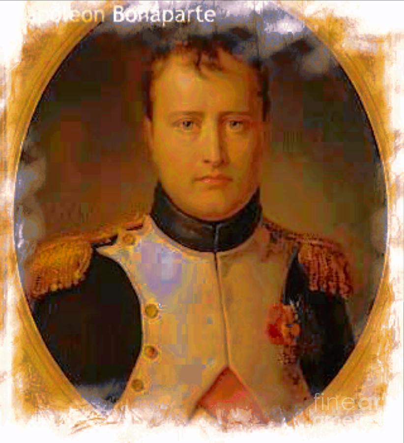 Napoleon Bonaparte Digital Art by Steven  Pipella