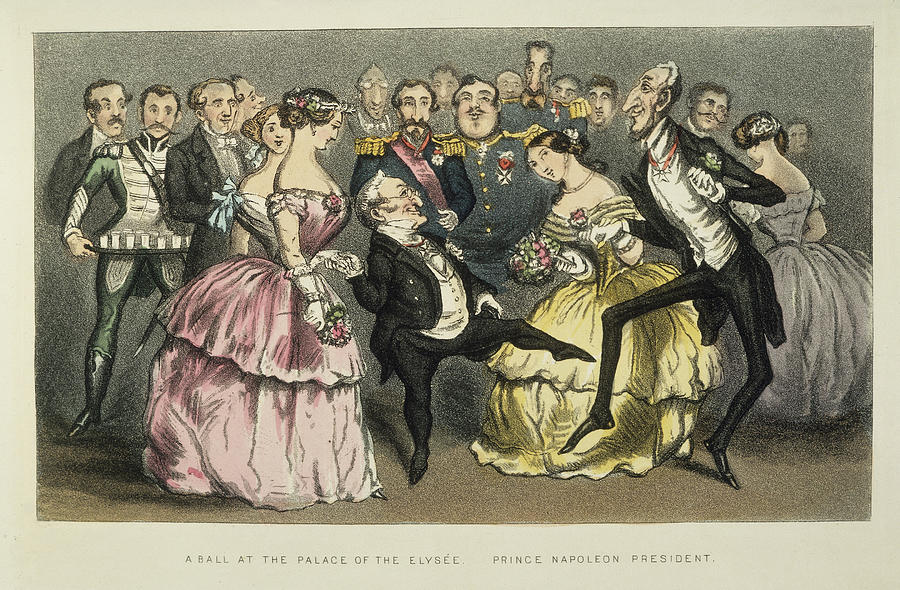 Ball Painting - Napoleon IIi At A Ball by Granger