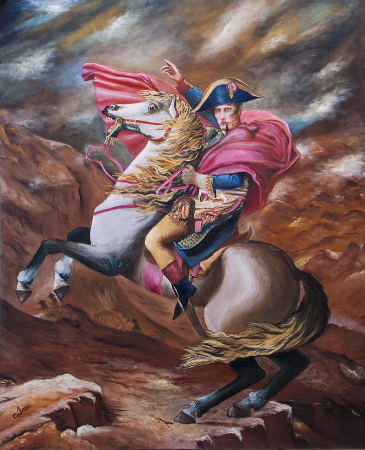 Napoleon Painting - Vision by Music of the Heart Napoleon Painting - Vision by Music of the Heart