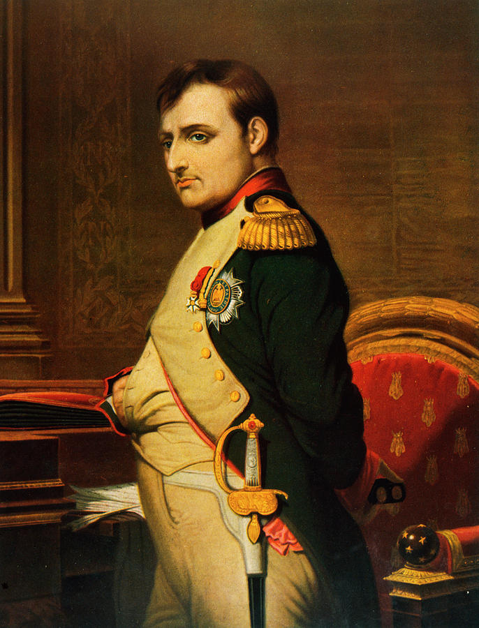 Napoleon(1769-1821) As Emperor Drawing by Mary Evans Picture Library ...