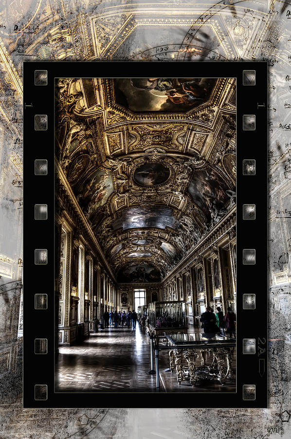 Napoleonic Hall at the Louvre Paris Photograph by Evie Carrier