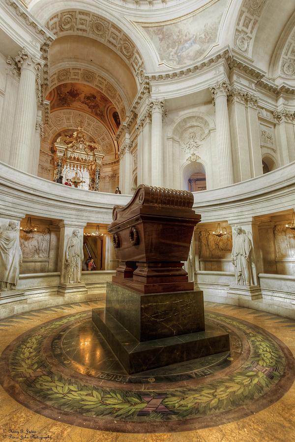 Paris Photograph - Napoleons Tomb - A Different View  by Hany J