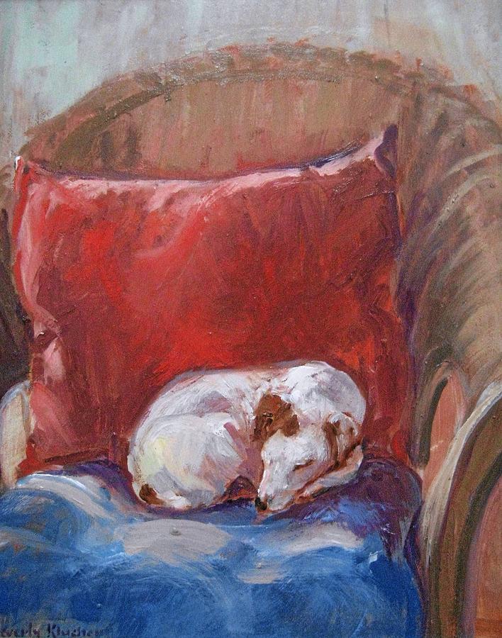 Napping Painting By Beverly Klucher | Fine Art America