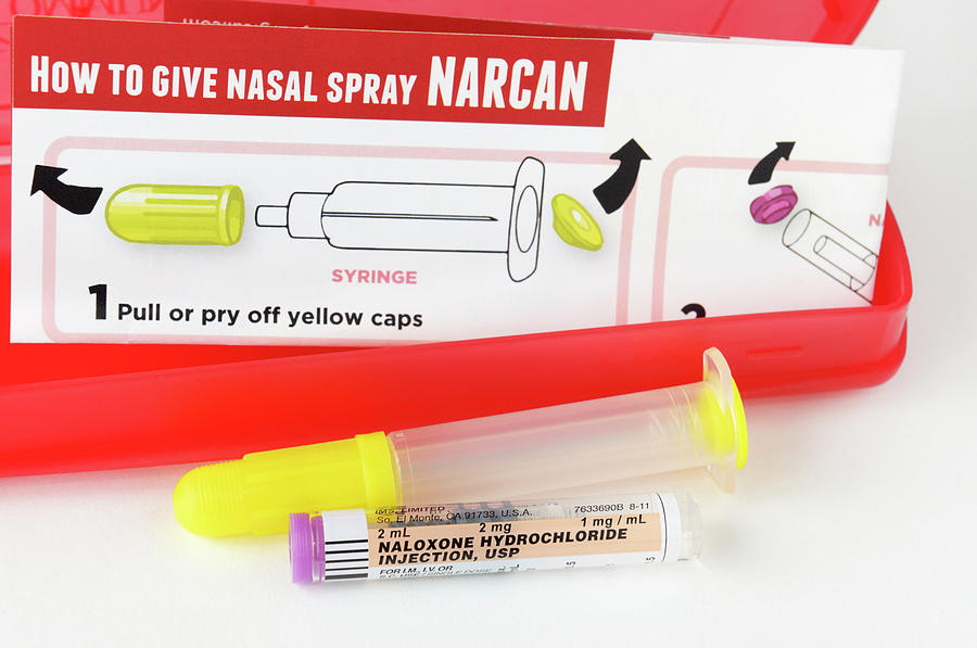 Narcan Nasal Spray Photograph by Martin Shields