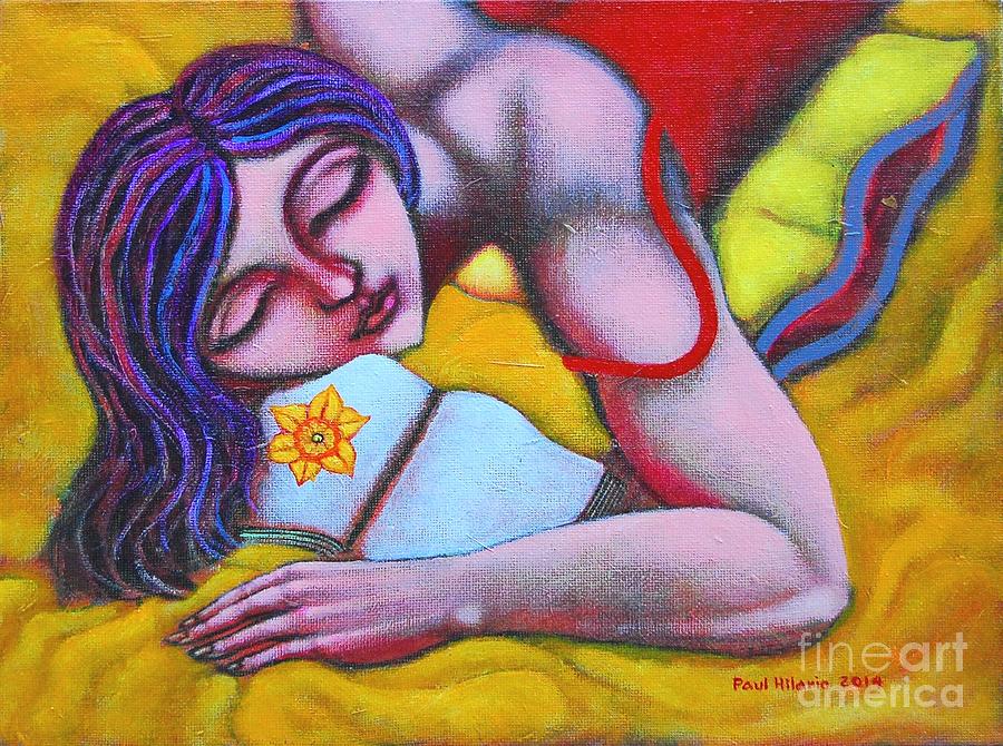 Narcissus Painting by Paul Hilario Narcissus Painting by Paul Hilario