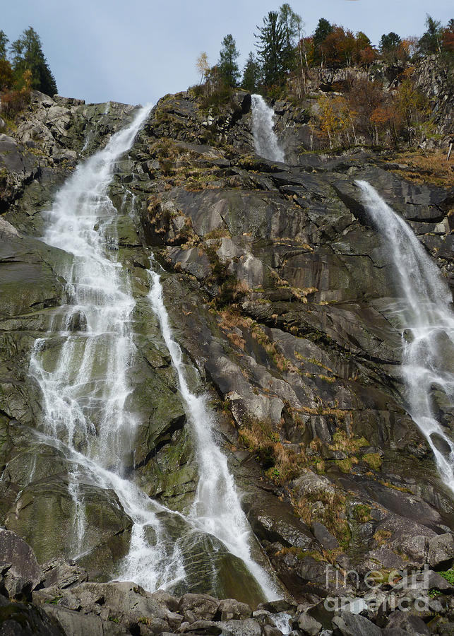 Nardis Waterfall - Val di Genova Photograph by Phil Banks
