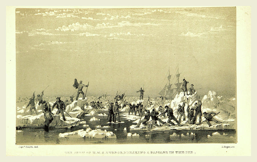 Narrative Drawing - Narrative Of An Expedition In H.m.s by Litz Collection