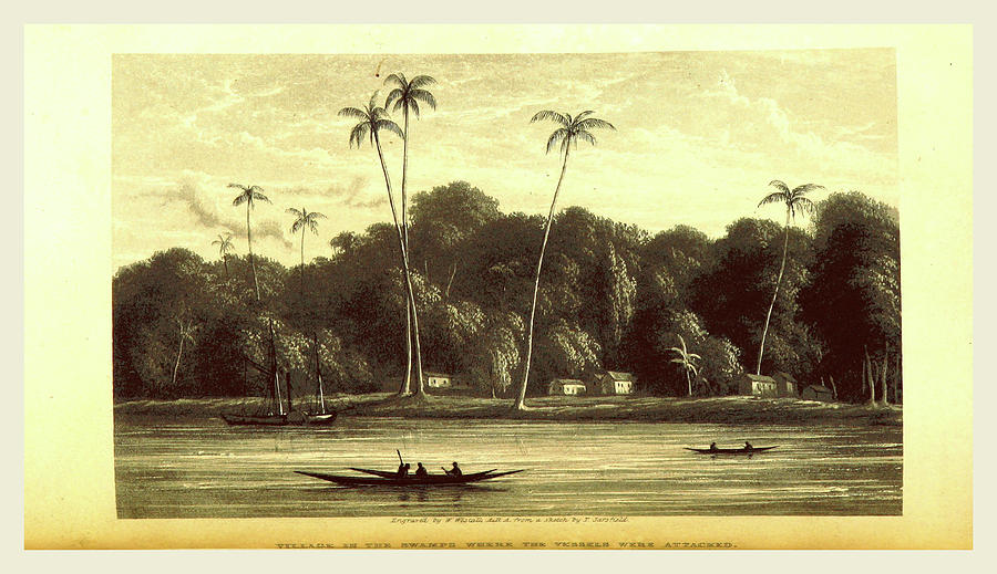 Narrative Drawing - Narrative Of An Expedition Into The Interior Of Africa by Litz Collection
