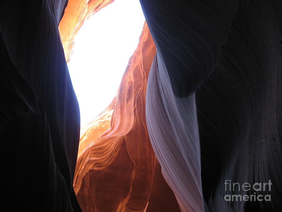 Antelope Canyon Photograph - Narrow Canyon V by Christiane Schulze Art And Photography