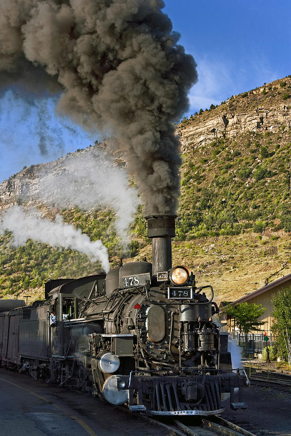 Narrow Gauge Steam Engine Photograph by Phil Degginger - Fine Art America