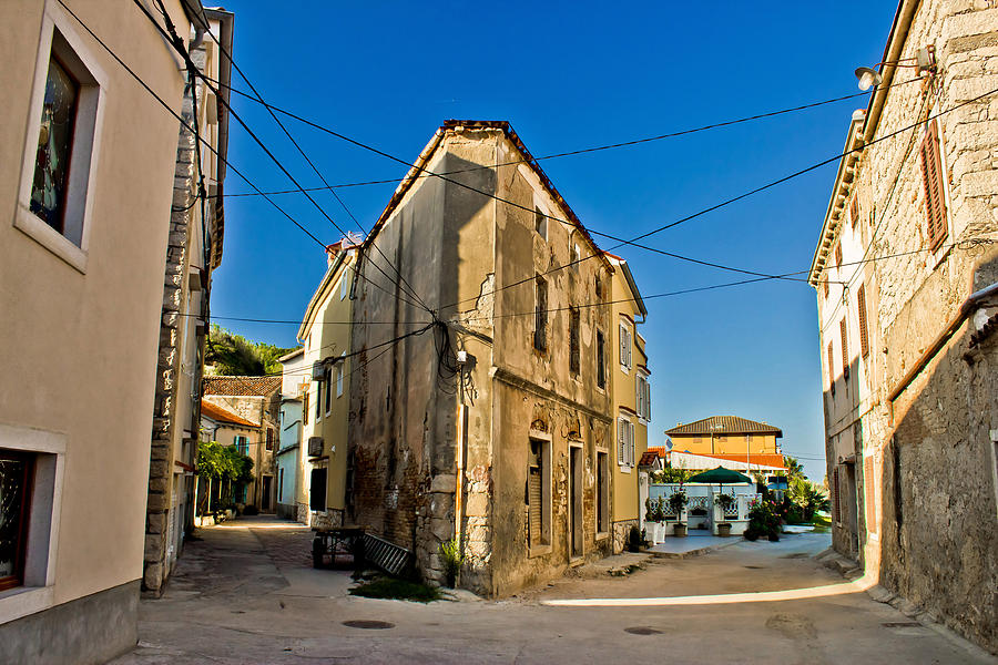 Narrow streets of Susak Photograph by Brch Photography
