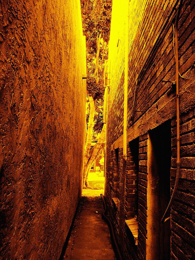 Narrow Way To The Light Photograph by Glenn McCarthy Art and Photography