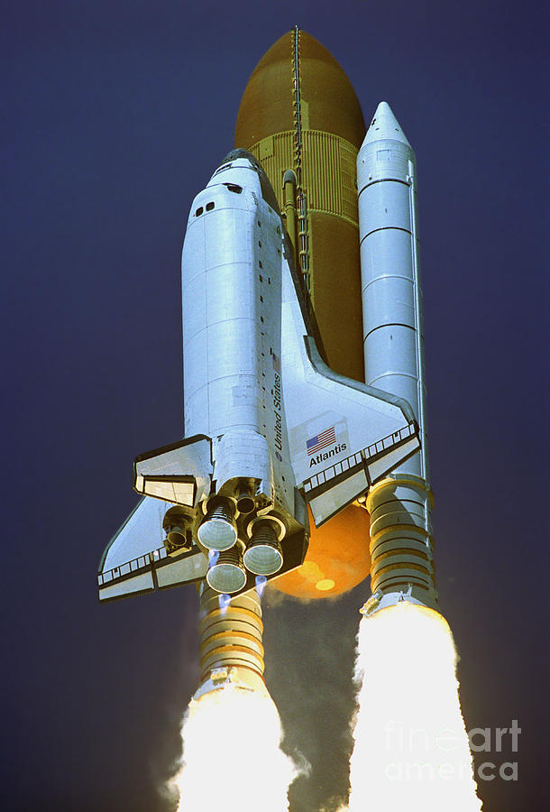 NASA Atlantis launch 2 Photograph by Rod Jones
