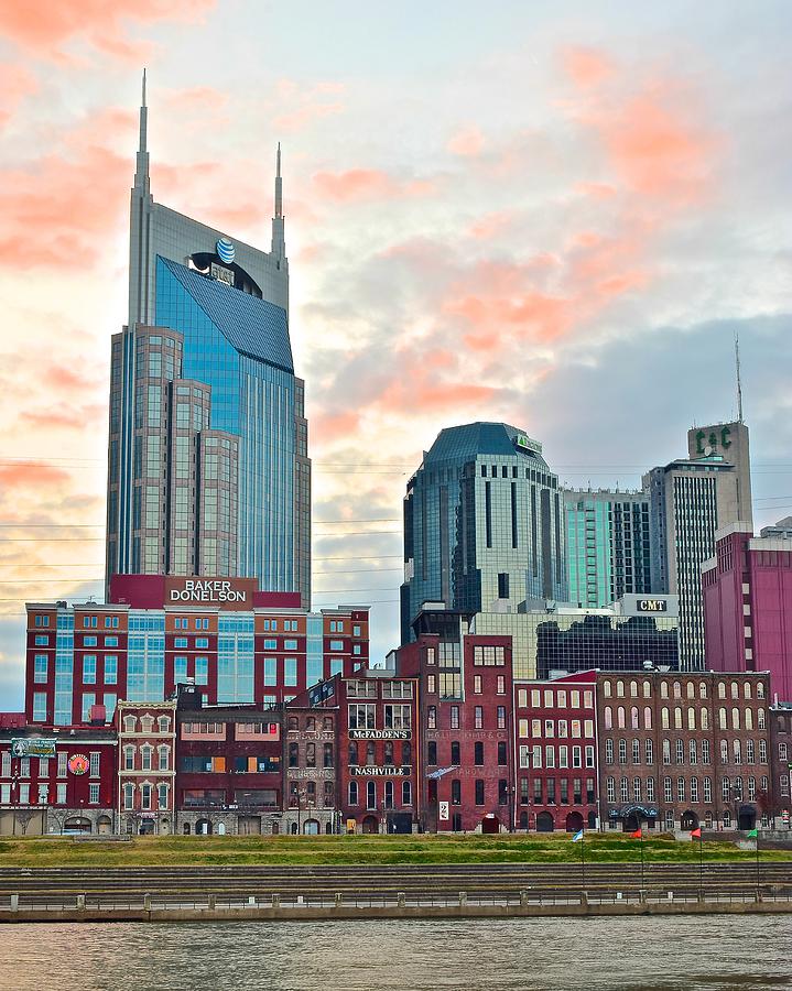 Nashville at Dusk Photograph by Frozen in Time Fine Art Photography