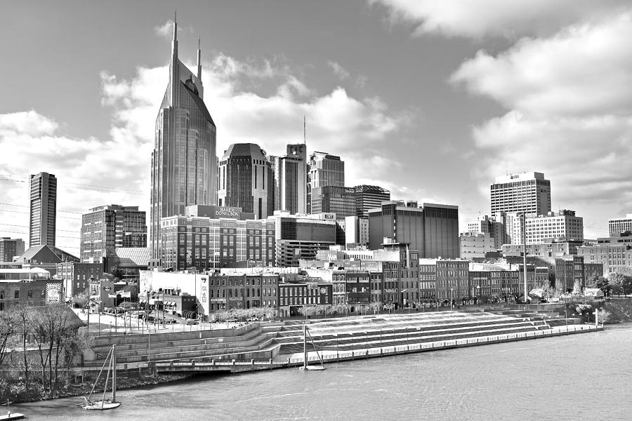 Nashville Black And White Photograph