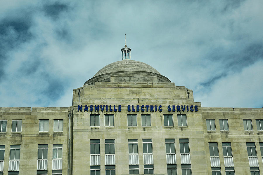 Nashville Electric Service Building Photograph by Jai Johnson