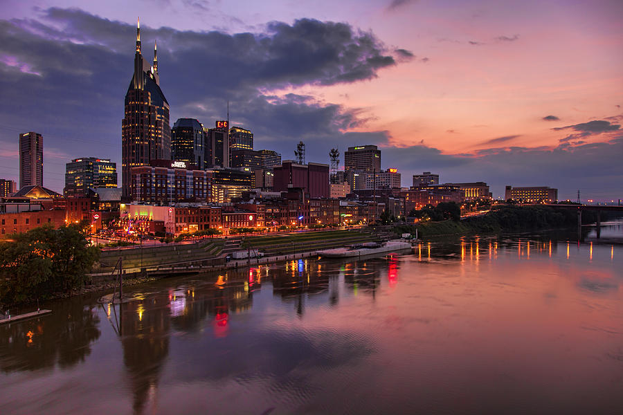 Nashville Evening Photograph by Diana Powell