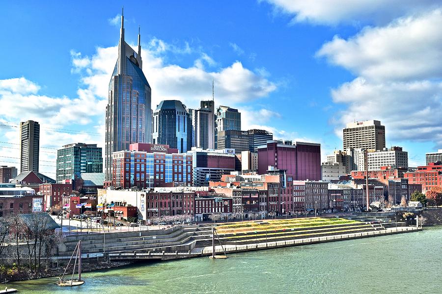 Nashville from Above Photograph by Frozen in Time Fine Art Photography