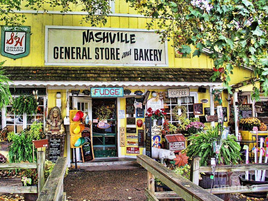 Nashville Indiana Photograph - Nashville General Store by Jack Schultz