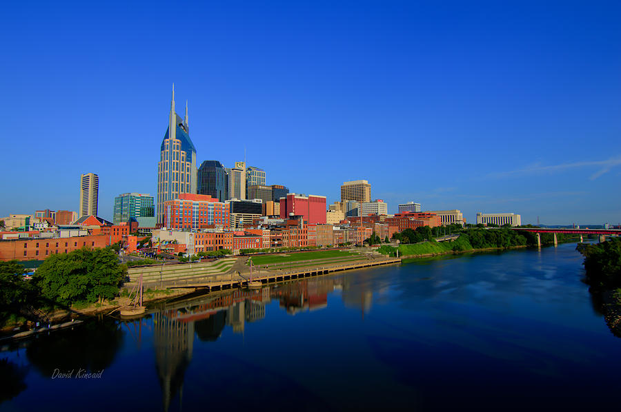 Nashville Morning Skyline Photograph by David Kincaid Fine Art America