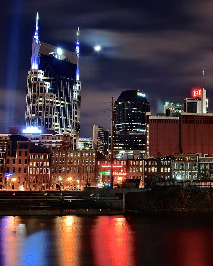 Nashville Nights Photograph by Frozen in Time Fine Art Photography