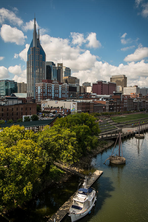 Nashville Skyline Photograph by Glenn DiPaola