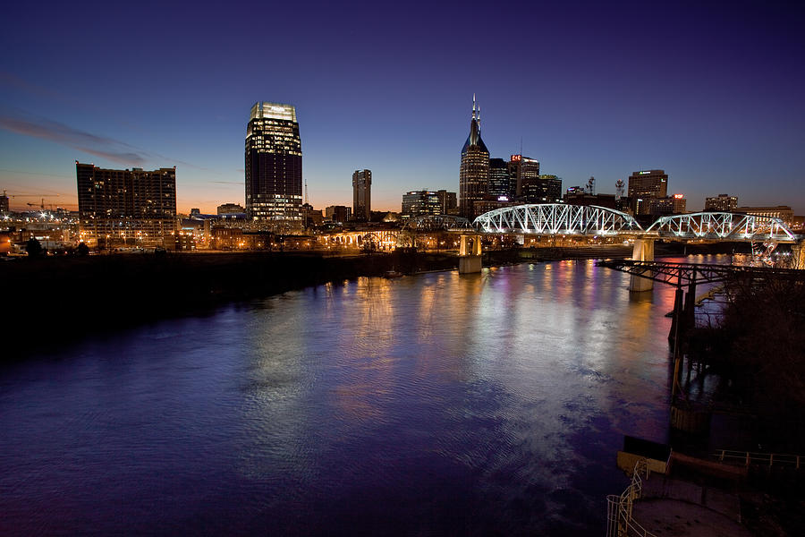 Nashvilles River Photograph by John Magyar Photography