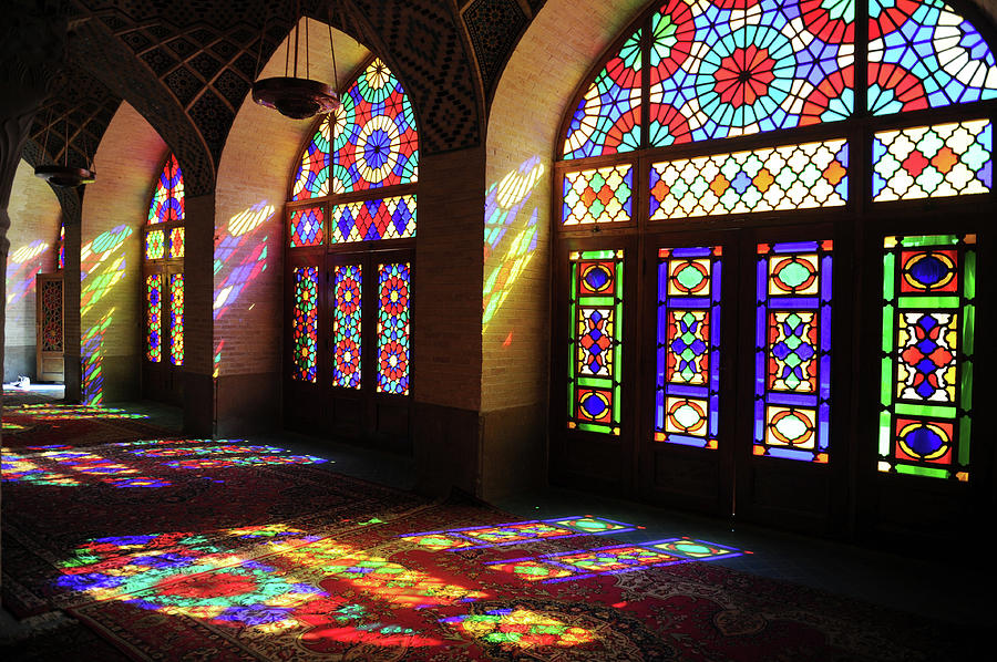 Nasir Al-mulk Mosque Photograph by Kickimages