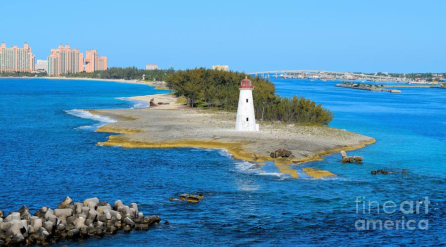 Nassau Harbor Lighthouse Photograph by Janette Boyd