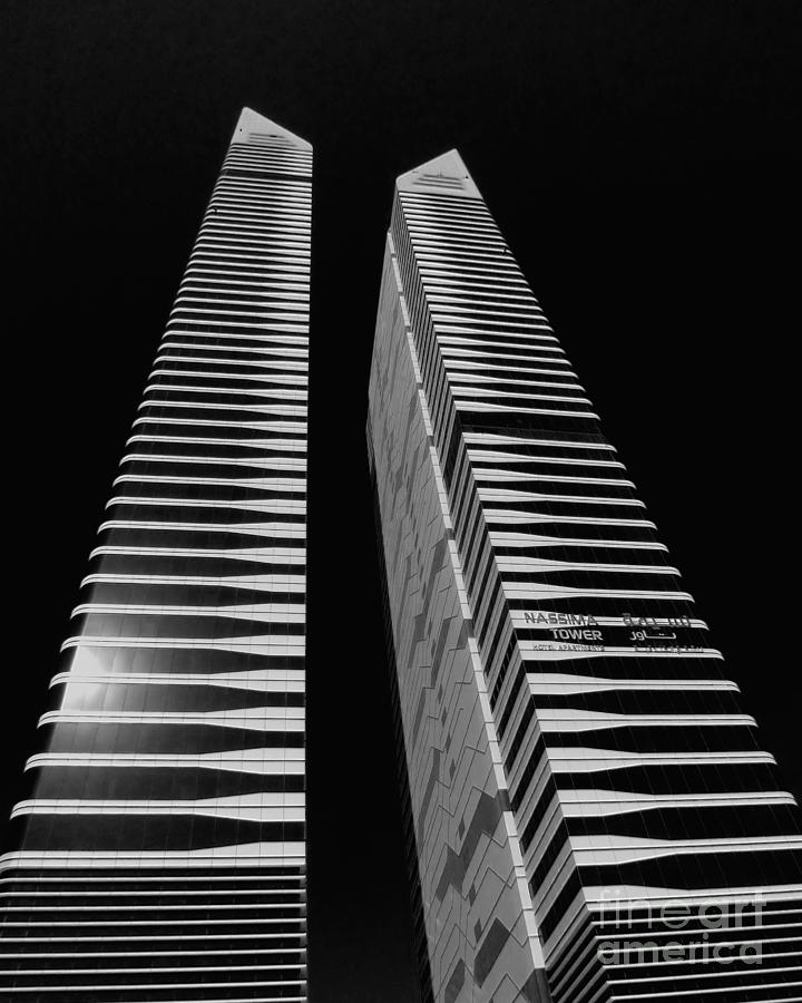 Abstract Photograph - Nassima Tower by Scott Cameron