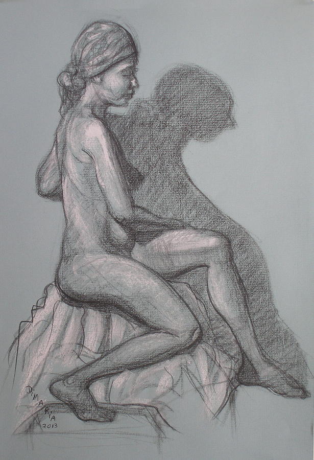 Natalia #1 Drawing by Donelli  DiMaria